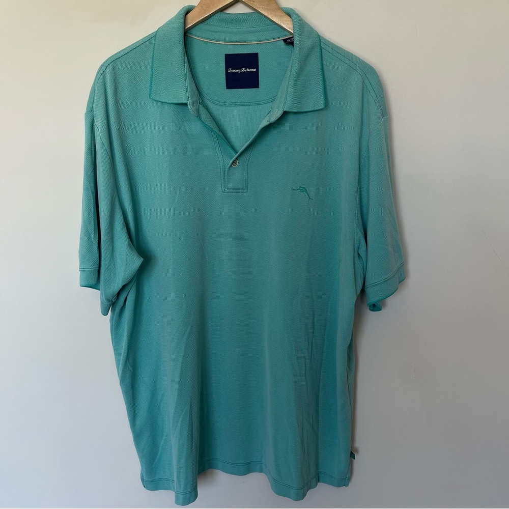 Tommy Bahama Pebble Shore Polo Mens Golf Shirt SZ XL